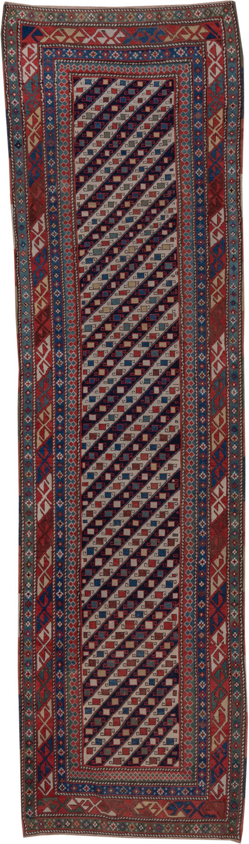 Vintage Genje Runner Rug (3' x 12')